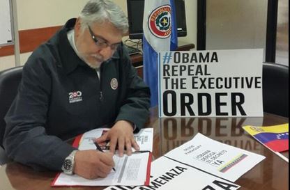 Senadores del Frente Guasú se unen a la campaña mundial ¡Obama deroga el decreto ya!