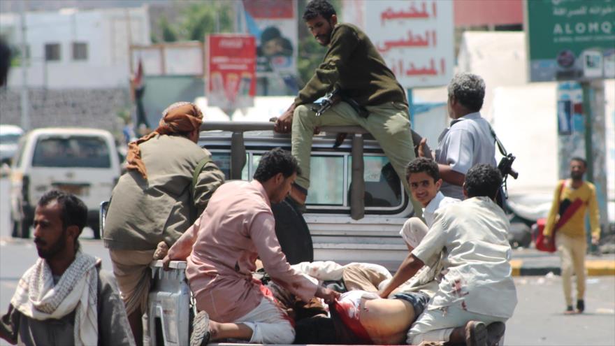 Los cuerpos de los muertos y algunos heridos fueron trasladados a centros hospitalarios.