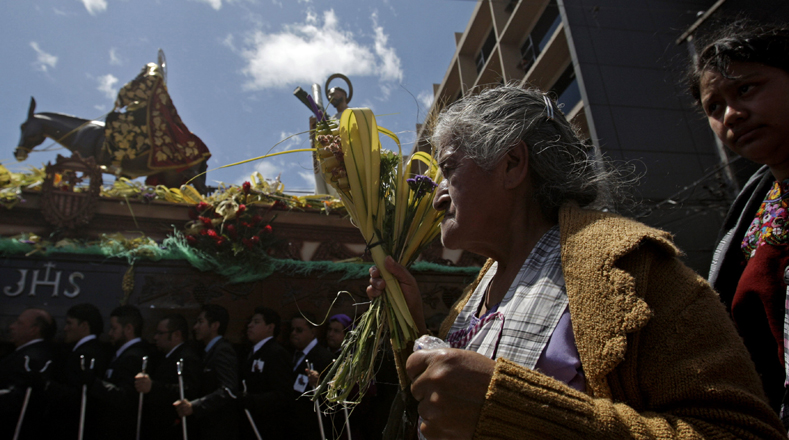 Esta procesión también es conocida como "Jesús de la Borriquita" en Guatemala.