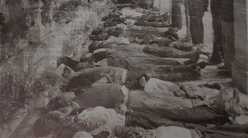 Más de mil cadáveres sin identificar fueron llevados al Cementerio Central y a muchos los enterraron en fosas comunes.