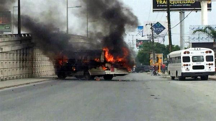 Las autoridades mexicanas advirtieron a los ciudadanos de Reynosa no salir a la calle.