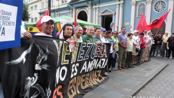 Jornada de solidaridad con Venezuela en Guayaquil-Ecuador