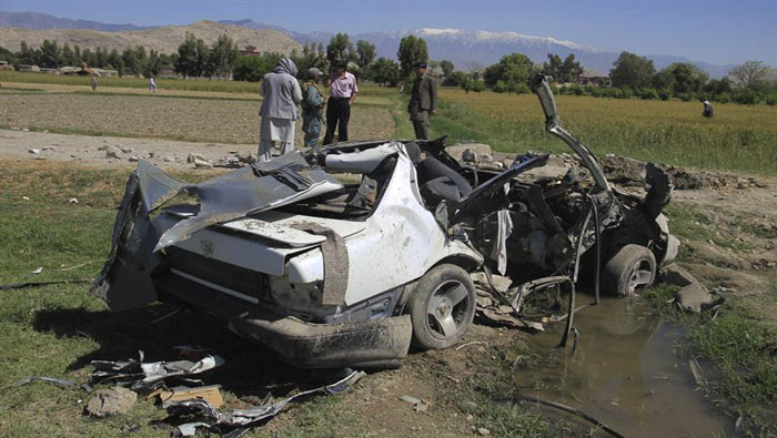 Ocho miembros de una familia resultaron muertos tras explotar una bomba en Afganistán