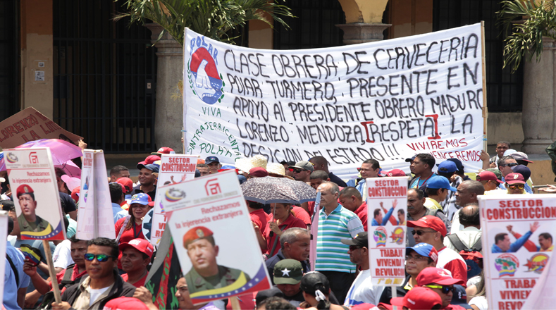 La Revolución Bolivariana ha multiplicado el número de sindicatos, consejos de obreros, federaciones.