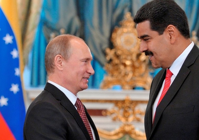 El presidente venezolano envió una carta de felicitación a su homólogo ruso.
