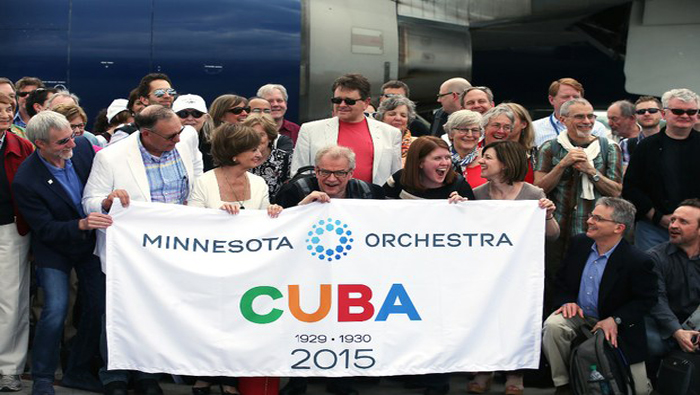 La Orquesta Minnesota alentará a otros grupos musicales estadounidenses a viajar a Cuba para más espectáculos e intercambios culturales.