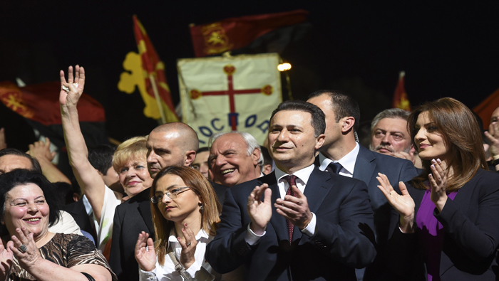 Marchas ciudadanas contra desestabilización en Macedonia