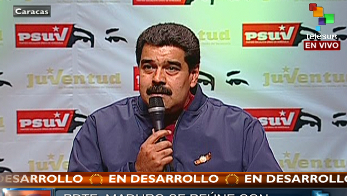 El presidente de Venezuela, Nicolás Maduro ratificó que la derecha quiere dañar al país.