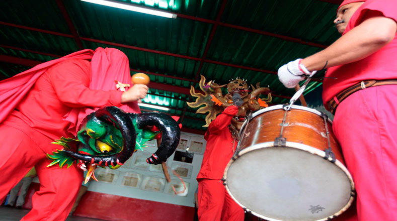 Los Diablos de Yare, junto con otras 11 cofradías, forman parte de los Diablos Danzantes de Corpus Christi reconocidos por la Unesco.
