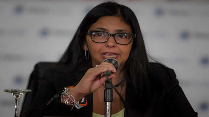La canciller Delcy Rodríguez resaltó la postura de Obama pedir al Congreso el fin del bloqueo contra Cuba.