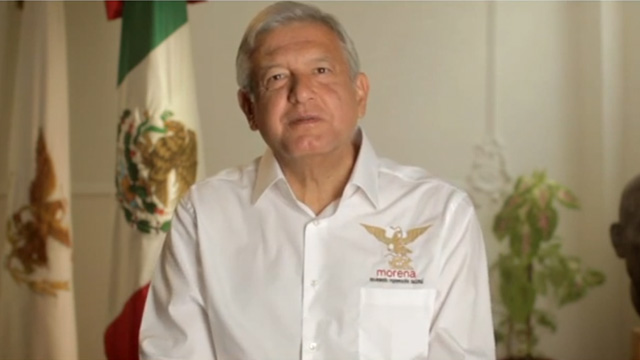 López Obrador celebra el posicionamiento de su formación política