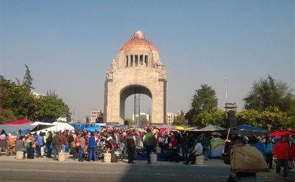 Oaxaca acordó que solo un 30 por ciento de su base permanecerá en las movilizaciones en la capital mexicanana, mientras que el resto volverá a las aulas.