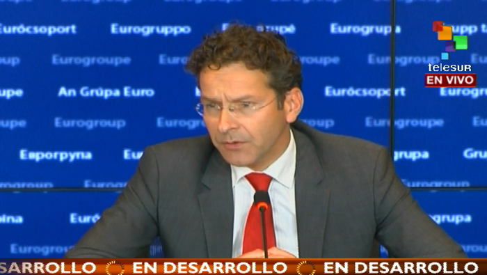 El presidente del Eurogrupo, Jeroen Dijsselbloem, ha dicho que Grecia tiene que cumplir con sus obligaciones financieras.