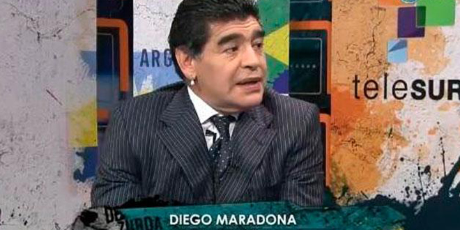 Primicia en ¡De Chilena! Maradona será candidato a presidencia de la FIFA.