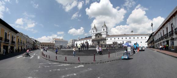 El papa Francisco visitará la iglesia de San Francisco, ubicada en Quito.