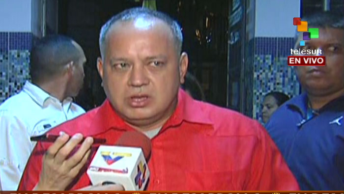 Cabello asegura que esta jornada es un castigo para la oposición.