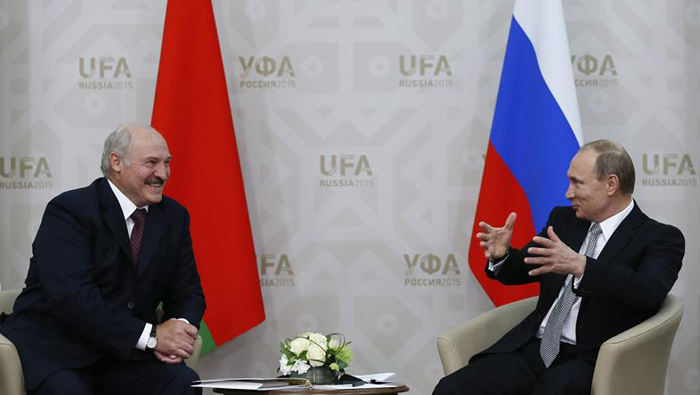 Putin se reunió este miércoles con homólogo de Belarús, Alexánder Lukashenko.