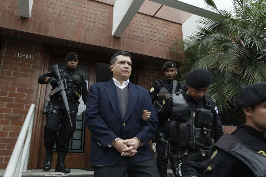 El exsecretario fue detenido por fuerzas de seguridad del estado guatemalteco