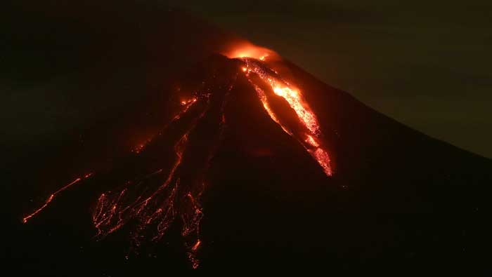 El volcán Colima es uno de los más activos en todo México