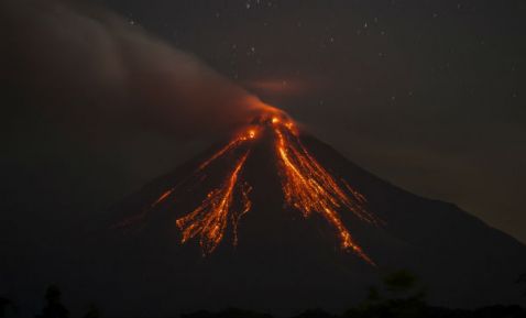 El volcán entró en erupción el pasado 10 de julio.