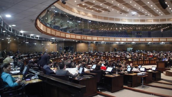 La Asamblea Nacional de Ecuador debate el proyecto de ley de Solidaridad