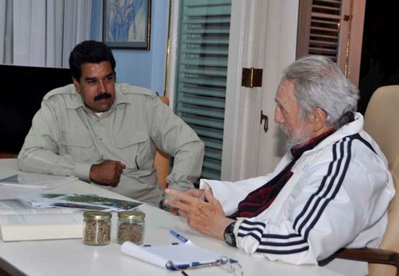 Maduro expresó en el escrito que lo ocurrido hace 62 años en Cuba es un ejemplo a seguir por los pueblos actuales que buscan su independencia definitiva
