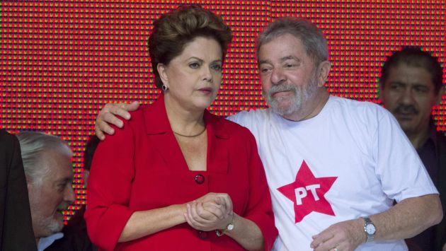 La campaña de desprestigio emprendida por la derecha tiene en la mira a Dilma y a Lula.