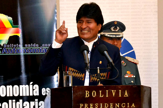Evo Morales es considerado el mejor presidente de la historia de Bolivia.