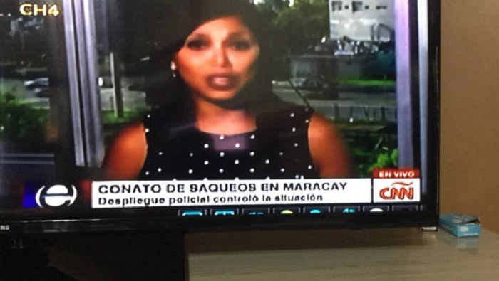El texto indica que CNN  “apela al argumento del error para justificar lo que es una línea editorial pública y notoria que consiste en un campaña permanente contra Venezuela
