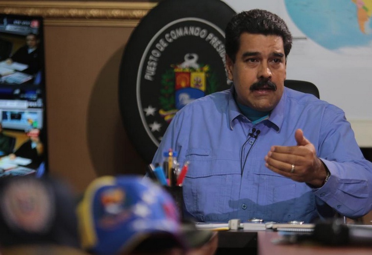 Maduro denunció ataques por parte de paramilitares en la frontera.