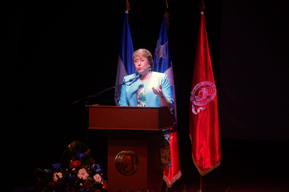 Bachelet manifiestó que para Chile, El Salvador seguirá siendo un aliado estable.