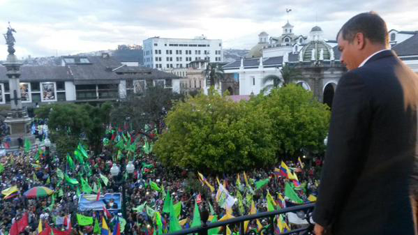 Presidente ecuatoriano se dirigirá al pueblo en medio de ataques desestabilizadores.