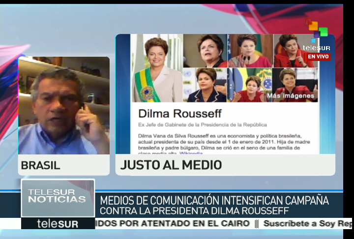 El analista político Beto Almeida dijo que la oposición brasileña busca ocultar los logros sociales del gobierno de Dilma Rousseff.