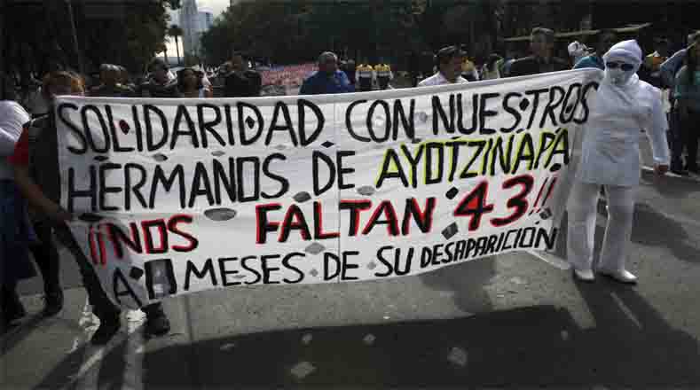 "Solidaridad" fue una de las premisas de los que marcharon en Zócalo. 