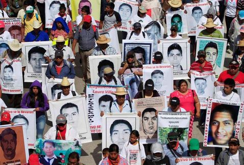 El caso Ayotzinapa se ha convertido en el más polémico en cuanto personas desaparecidas en México.