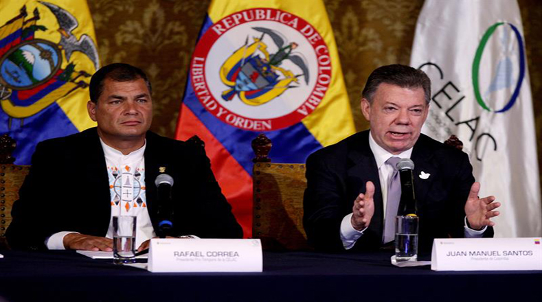 Durante el diálogo por la frontera colombo-venezolana el presidente Maduro y su par Juan Manuel Santos acordaron mejorar las relaciones bilaterales basadas en el respeto y la tolerancia. 