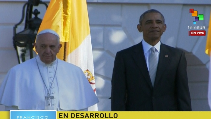 El Papa Francisco llegó este martes a Estados Unidos, visita que se extenderá hasta el próximo domingo.