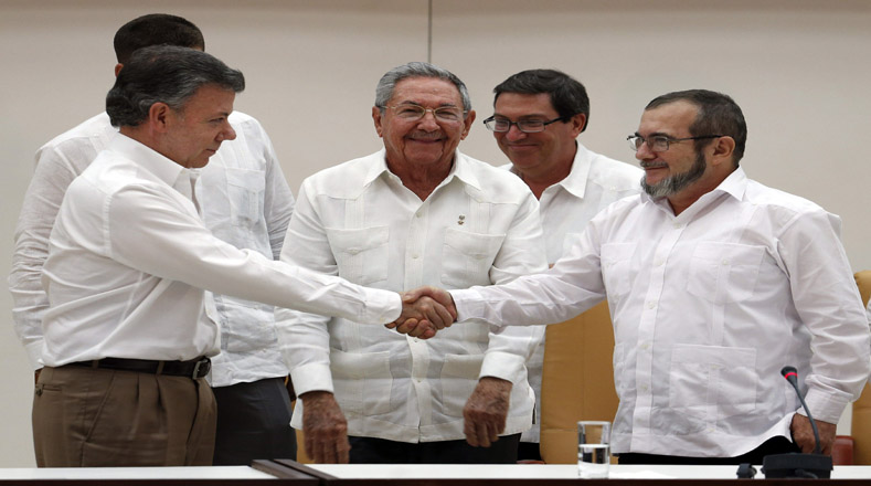 Este convenio es la antesala de la firma del acuerdo final y el cese bilateral al fuego.