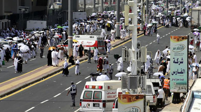 Más de tres millones de personas asisten a las fiestas religiosa en La Meca.