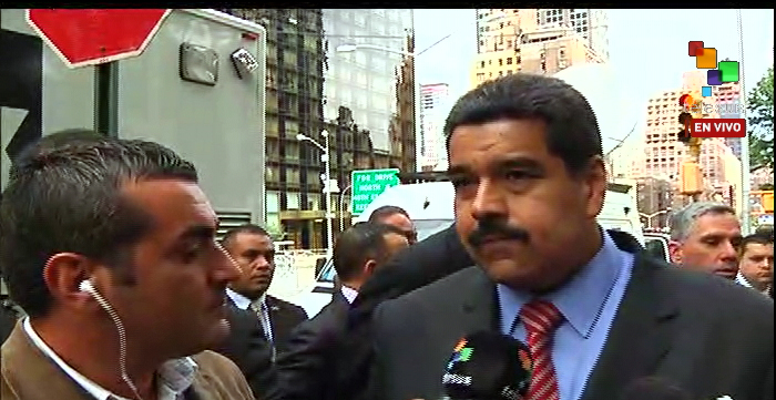 El presidente Nicolás Maduro se encuentra en la sede de la ONU, en Nueva York, para participar en el foro de desarrollo sostenible.