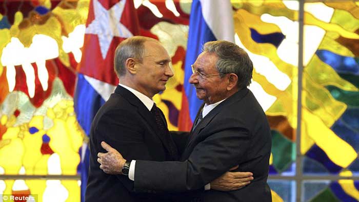 Hasta ahora no se conoce la agenda del presidente ruso con Raúl Castro y Hassan Rouhani