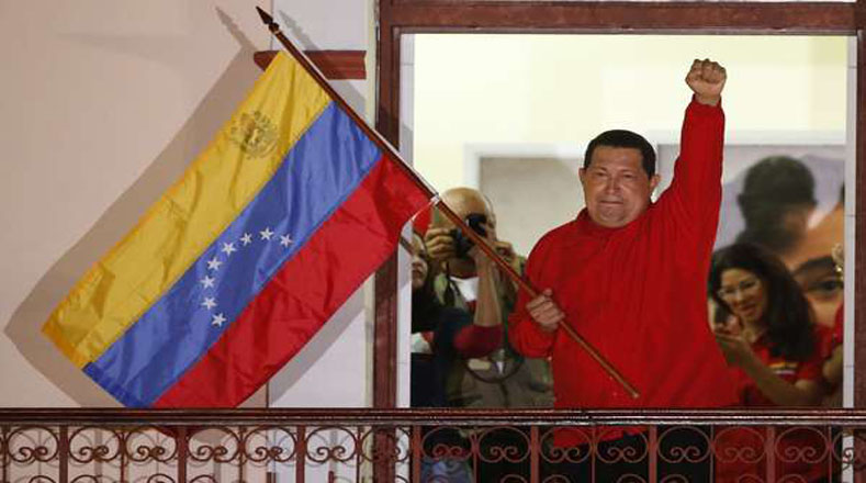 Chávez desde la casa del pueblo, al felicitar a las fuerzas revolucionarias que sellaron la victoria en los comicios de ese día que contó con más de 80% de participación.