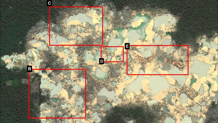 Las zonas afectadas por la deforestación están cerca de la reserva de Tambopata
