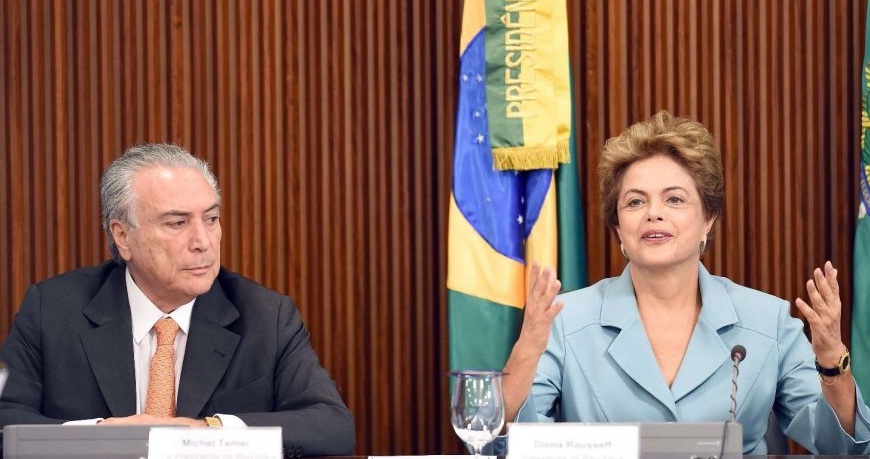 Vicepresidente brasileño, Michel Temer, asegura que juicio contra Rousseff es inconcebible