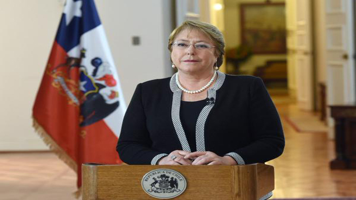 La presidenta de Chile, Michelle Bachelet, anunció el proceso constituyente.