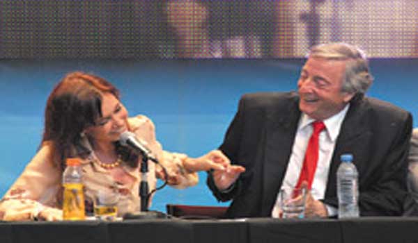 La trémula voz de Kirchner