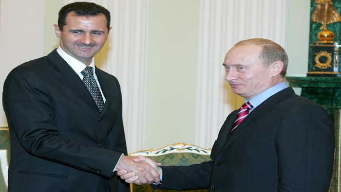 El mandatario sirio agradeció el respaldo de Rusia contra grupos terroristas