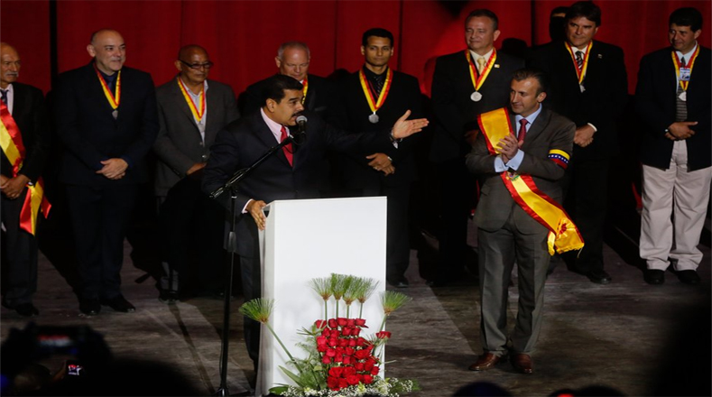 El presidente Nicolás Maduro agradeció al gobernador del estado Aragua,  Tareck El Aissami, por tanto amor a Aragua y los lugares históricos de la ciudad jardín de Venezuela.