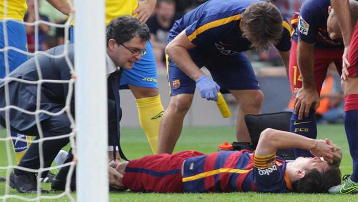 Messi sufrió la lesión el pasado mes de septiembre en un encuentro contra UD Las Palmas