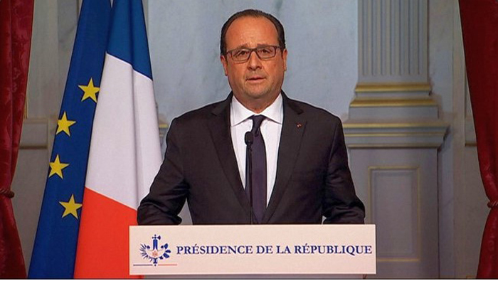 El presidente Hollande pidió compasión y solidaridad para las víctimas.